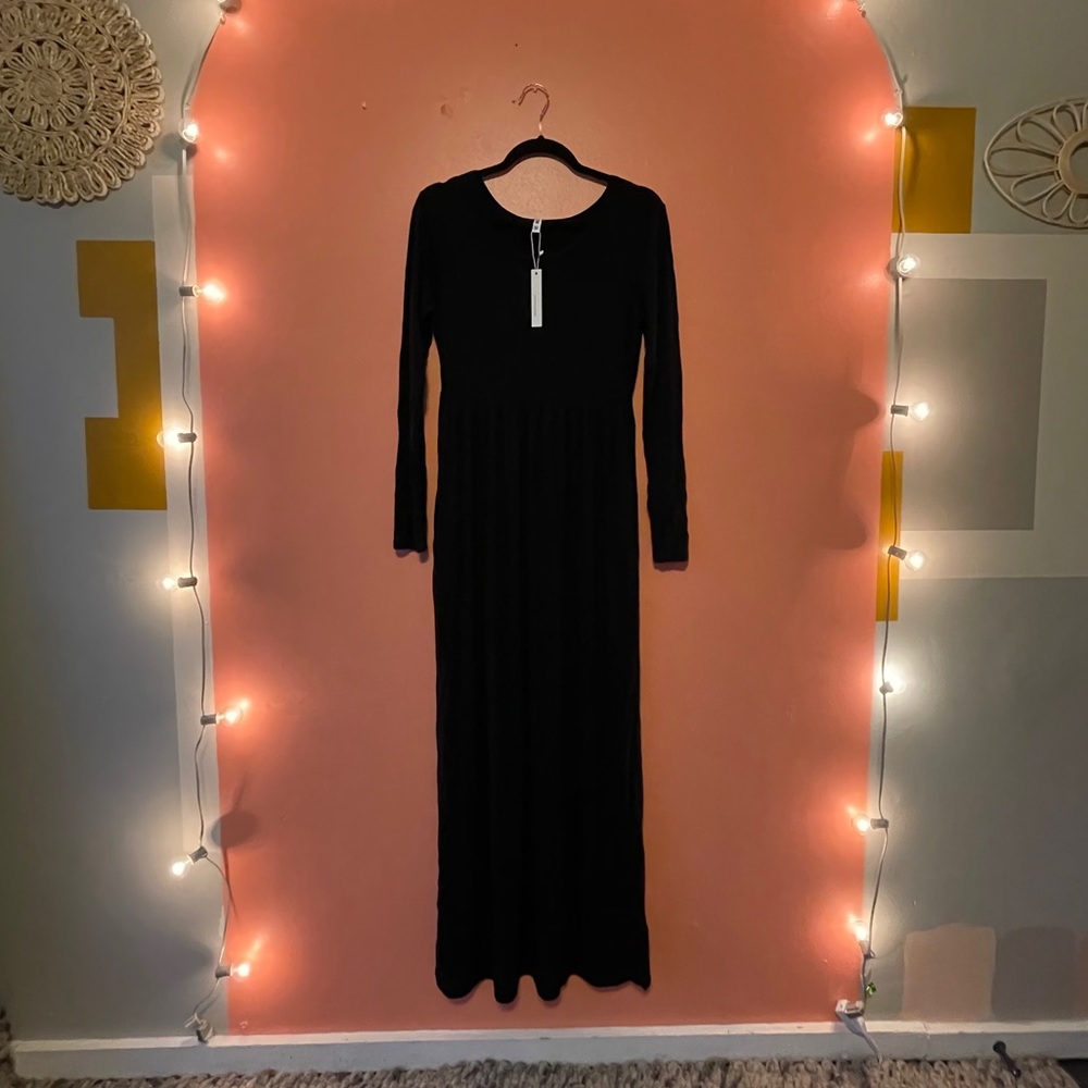 Long sleeve maxi